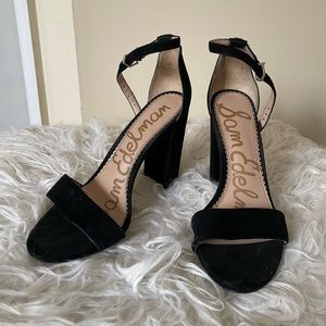 Suede Heels (Black)